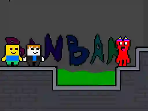 게임 NoobLox vs Garten 2 Player 온라인
