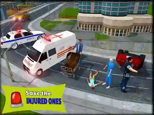 게임 Ambulance Rescue Driver Simulator 2018 온라인
