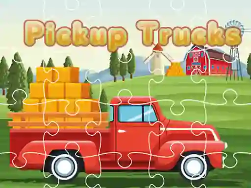 게임 Pickup Trucks Jigsaw 온라인