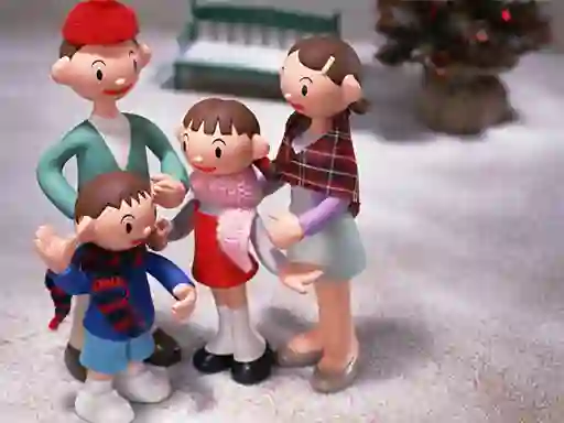 게임 Christmas Clay Doll Puzzle 온라인
