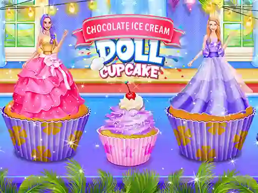 게임 Ice Cream Doll Cake Maker 온라인