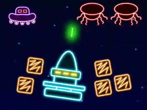 게임 Neon Invaders 온라인