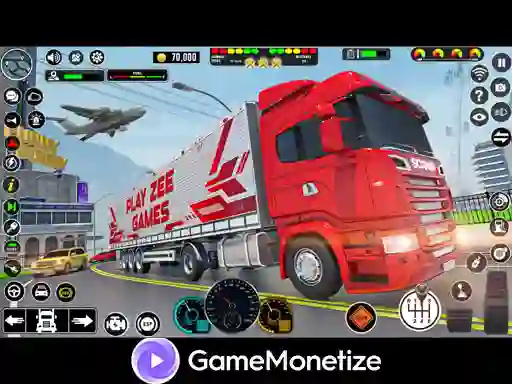 게임 Crazy car transport truck 온라인