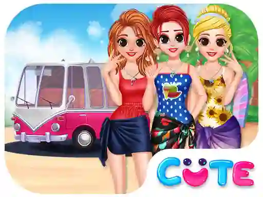 게임 Besties Summer Vacation 온라인