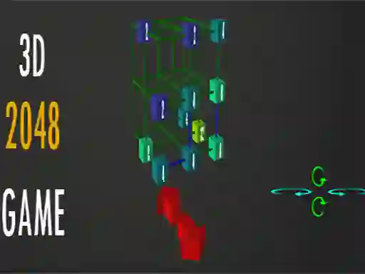 게임 2048 - 3D 온라인