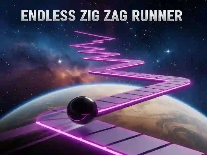 게임 Endless Zig Zag Runner 온라인