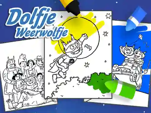 게임 Coloring Alfie The Werewolf 온라인
