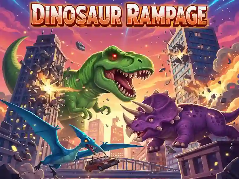 게임 Dinosaur Rampage 온라인