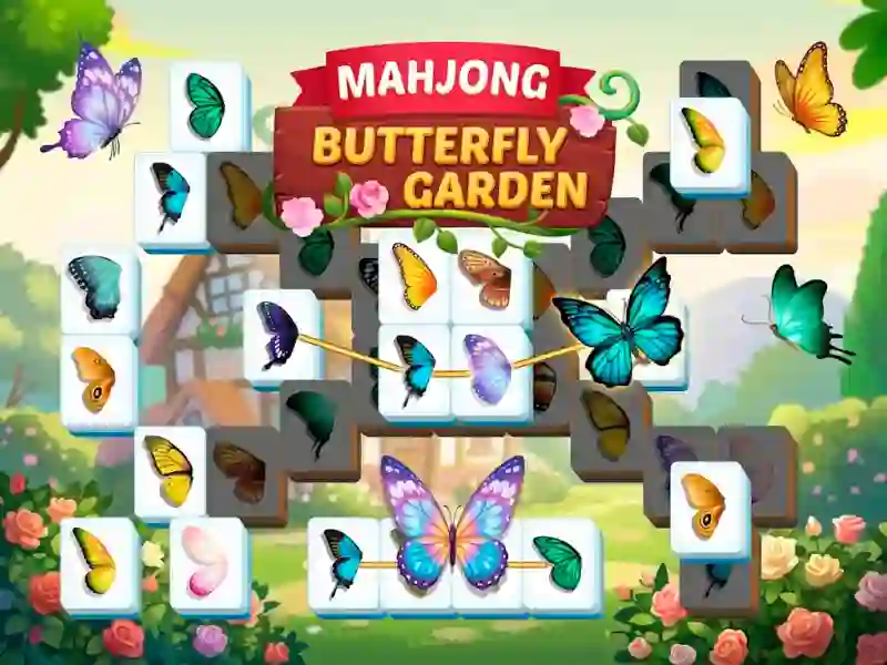 게임 Mahjong Butterfly Garden 온라인