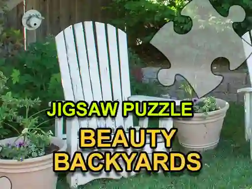 게임 Jigsaw Puzzle: Beauty Backyards 온라인