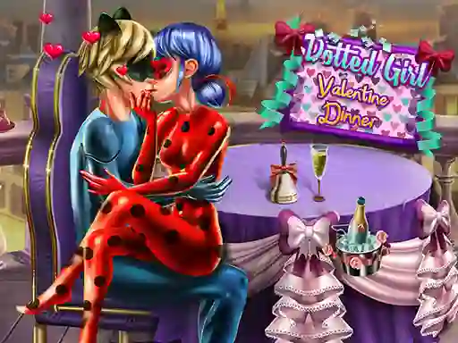 게임 Dotted Girl Valentine Dinner 온라인