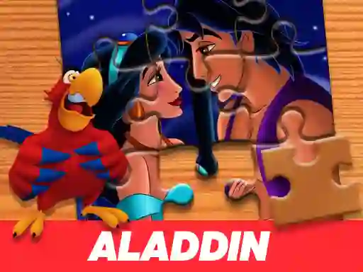 게임 Aladdin Jigsaw Puzzle 온라인