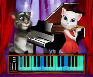 게임 Talking Tom Piano Time 온라인
