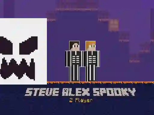 게임 Steve Alex Spooky 2 Player 온라인
