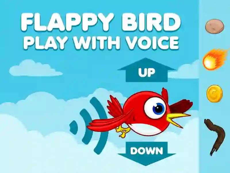 게임 Flappy Bird Play with Voice 온라인