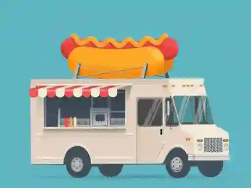 게임 Food Trucks Jigsaw 온라인