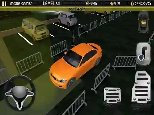 게임 Night Car Parking Simulator 온라인