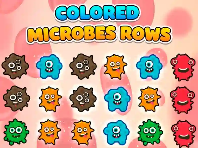 게임 Colored Microbes Rows 온라인