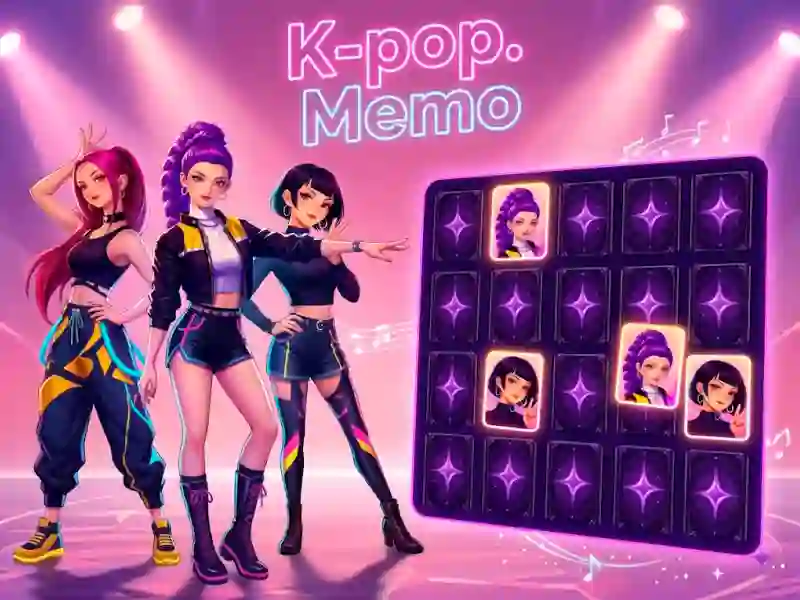 게임 K-pop. Memo 온라인