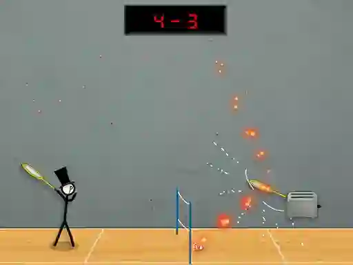 게임 Stick Figure Badminton 3 온라인