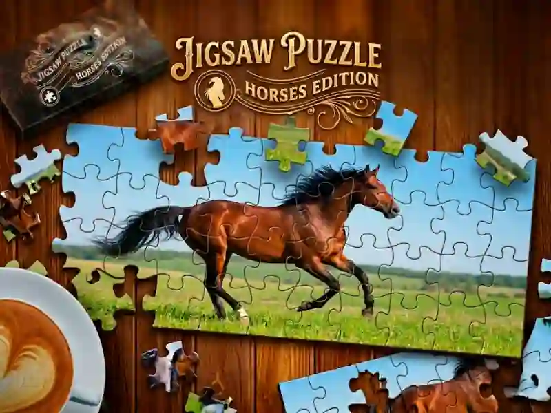 게임 Jigsaw Puzzle Horses Edition 온라인