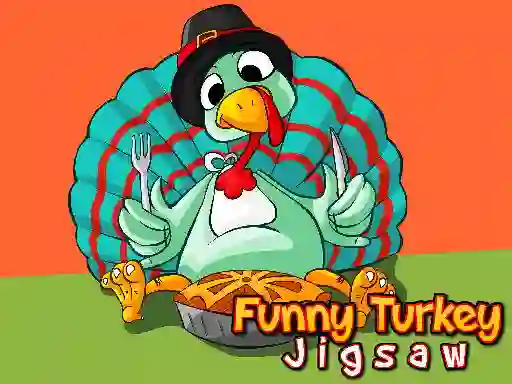 게임 Funny Turkey Jigsaw 온라인