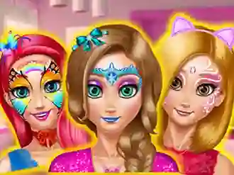 게임 Princesses Room Face Painting 온라인