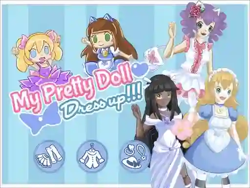 게임 My pretty doll : Dress up 온라인