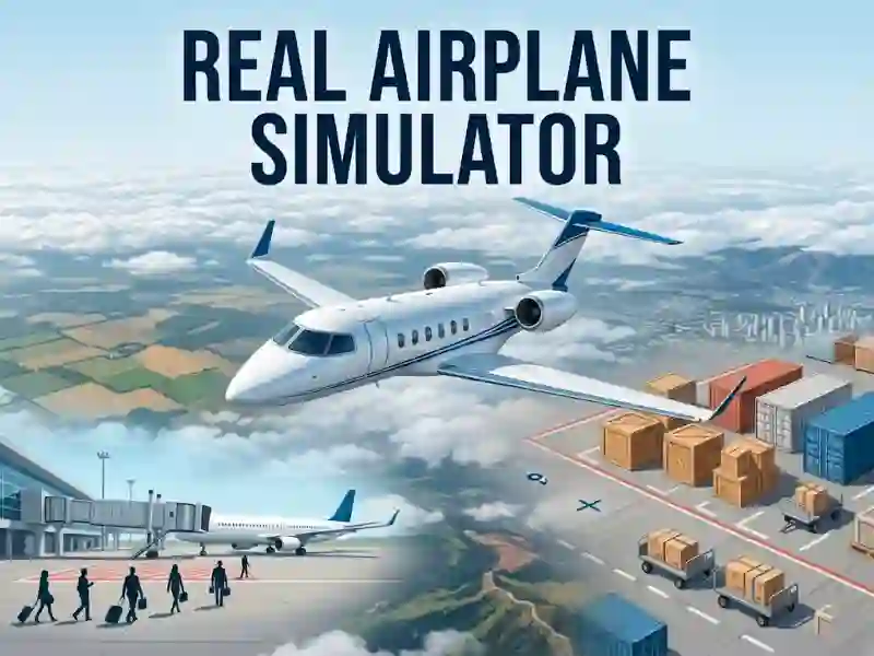 게임 Real Airplane Simulator 온라인