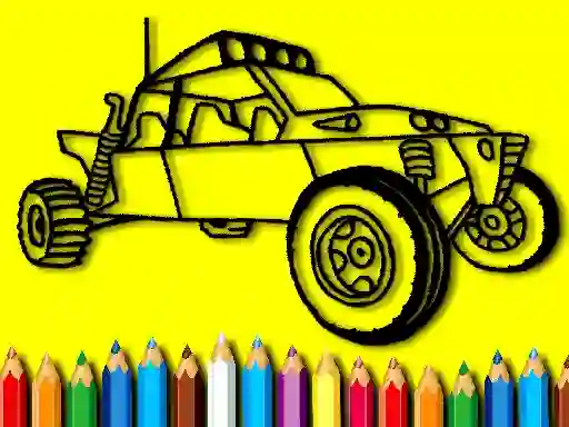 게임 Back To School: Rally Car Coloring Book 온라인