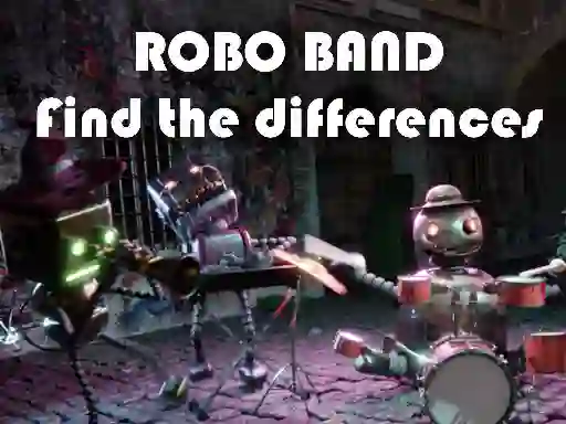 게임 Robot Band - Find the Differences 온라인