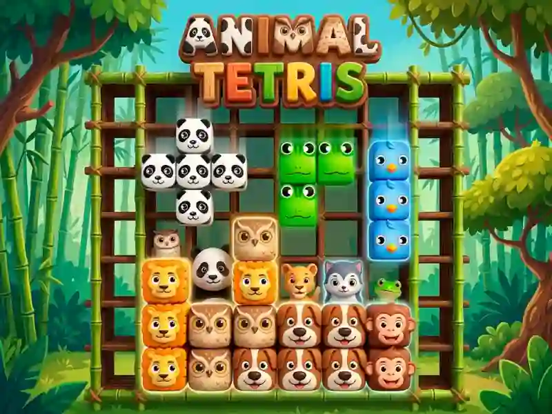 게임 Animal Tetris 온라인