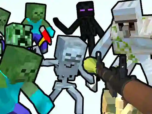 게임 Minecraft Shooter Save Your World 온라인
