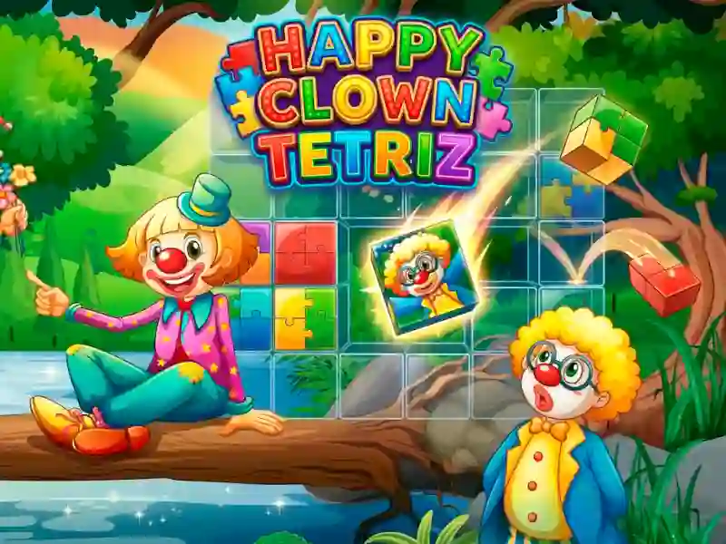 게임 Happy Clown Tetriz 온라인