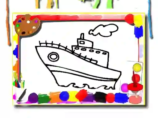 게임 Back To School: Cartoon Coloring Time 온라인