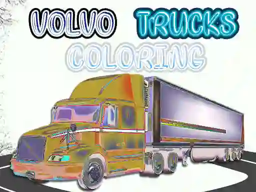 게임 Volvo Trucks Coloring 온라인