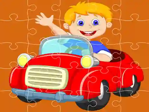 게임 Pedal Cars Jigsaw 온라인