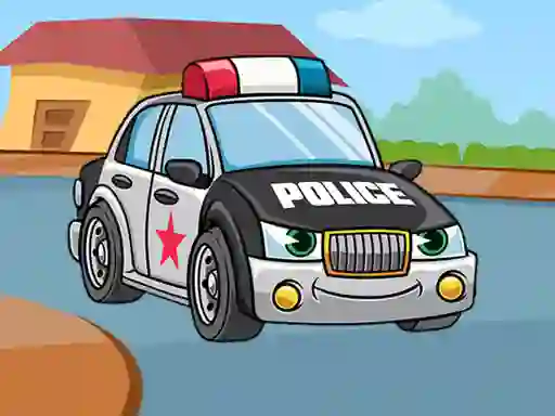 게임 Police Cars Jigsaw 온라인