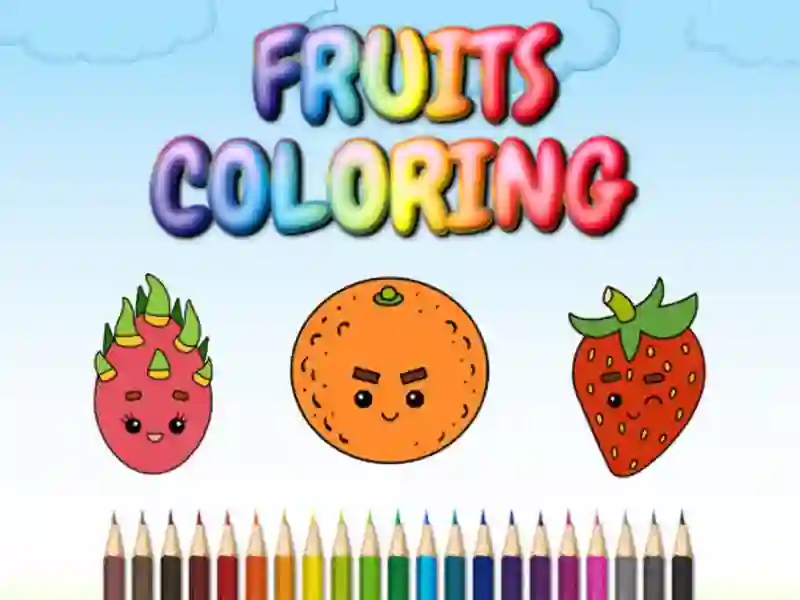 게임 FRUITS COLORING 온라인