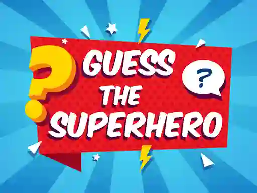 게임 Guess The Superhero 온라인