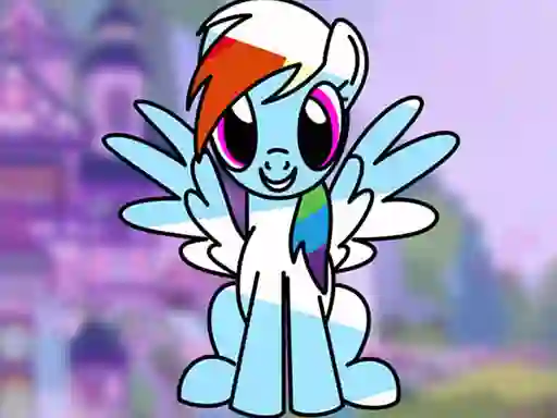게임 My Little Pony Coloring Book 온라인