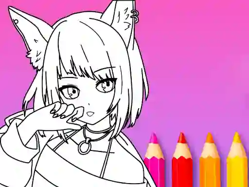 게임 Anime Manga Coloring Book 온라인
