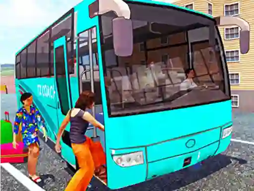 게임 Off Road bus Transport Driver: Tourist Coach Sim 온라인