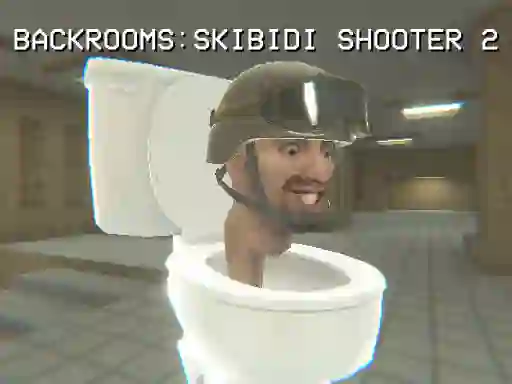 게임 Backrooms: Skibidi Shooter 2 온라인