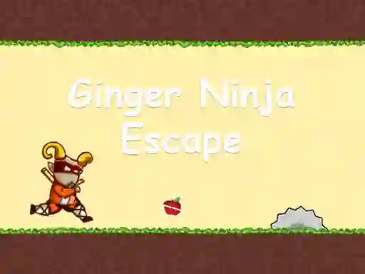 게임 Ginger Ninja Escape 온라인