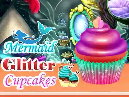 게임 Mermaid Glitter Cupcakes 온라인