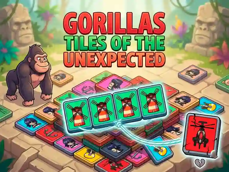 게임 Gorillas Tiles Of The Unexpected 온라인