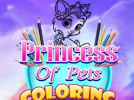 게임 Princess Of Pets Coloring 온라인