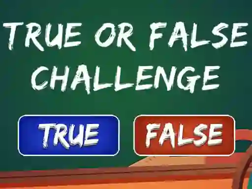 게임  True Or False Challenge 온라인
