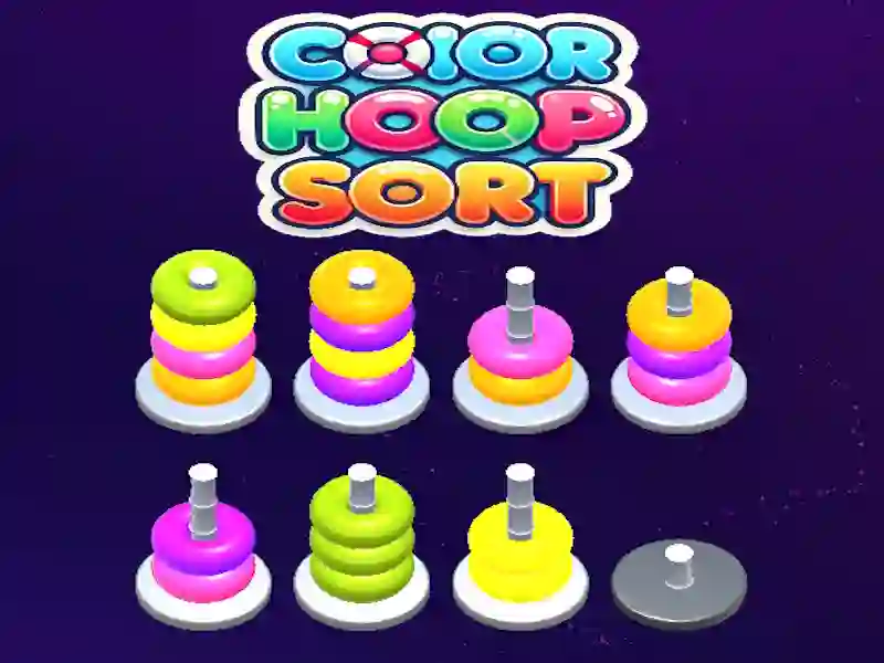 게임 Color Hoop Sort 온라인